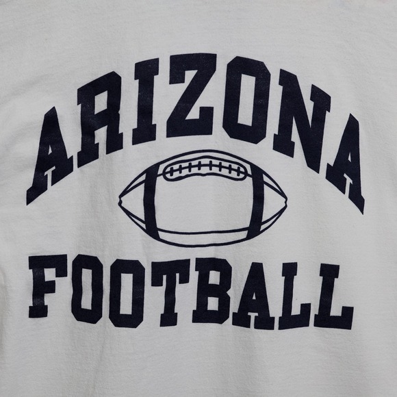 Vintage Arizona Wildcats Champion Shirt Mens 2XL White NCAA Football 90s USA - Picture 2 of 10